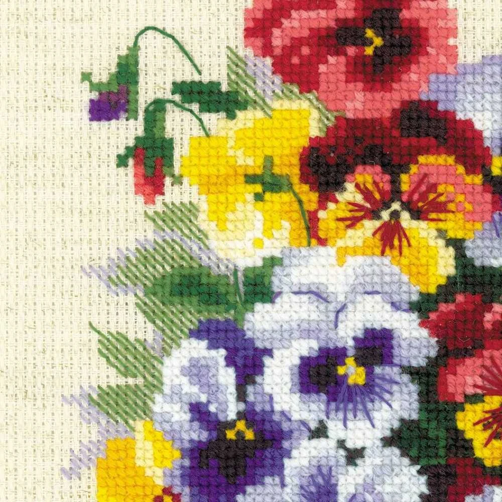 Riolis Pansy Medley 1516