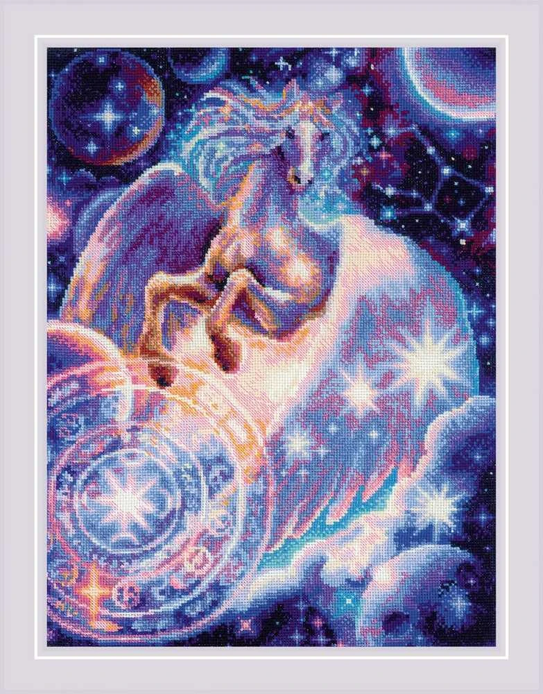 Riolis Kryželio siūlų rinkinys Pegaso žvaigždynas 30x40 SR2062