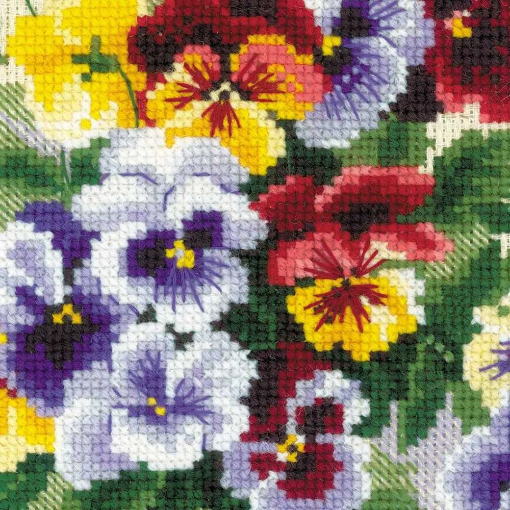 Riolis Pansy Medley 1516
