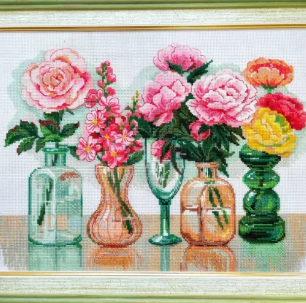 Riolis Gėlių simfonija 40x30 cm SR2355