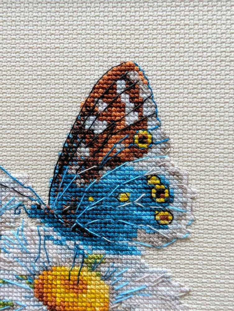 Riolis Kryželio siūlų rinkinys Fragile Beauty 15x15 SR2220