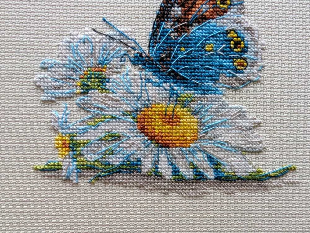 Riolis Kryželio siūlų rinkinys Fragile Beauty 15x15 SR2220