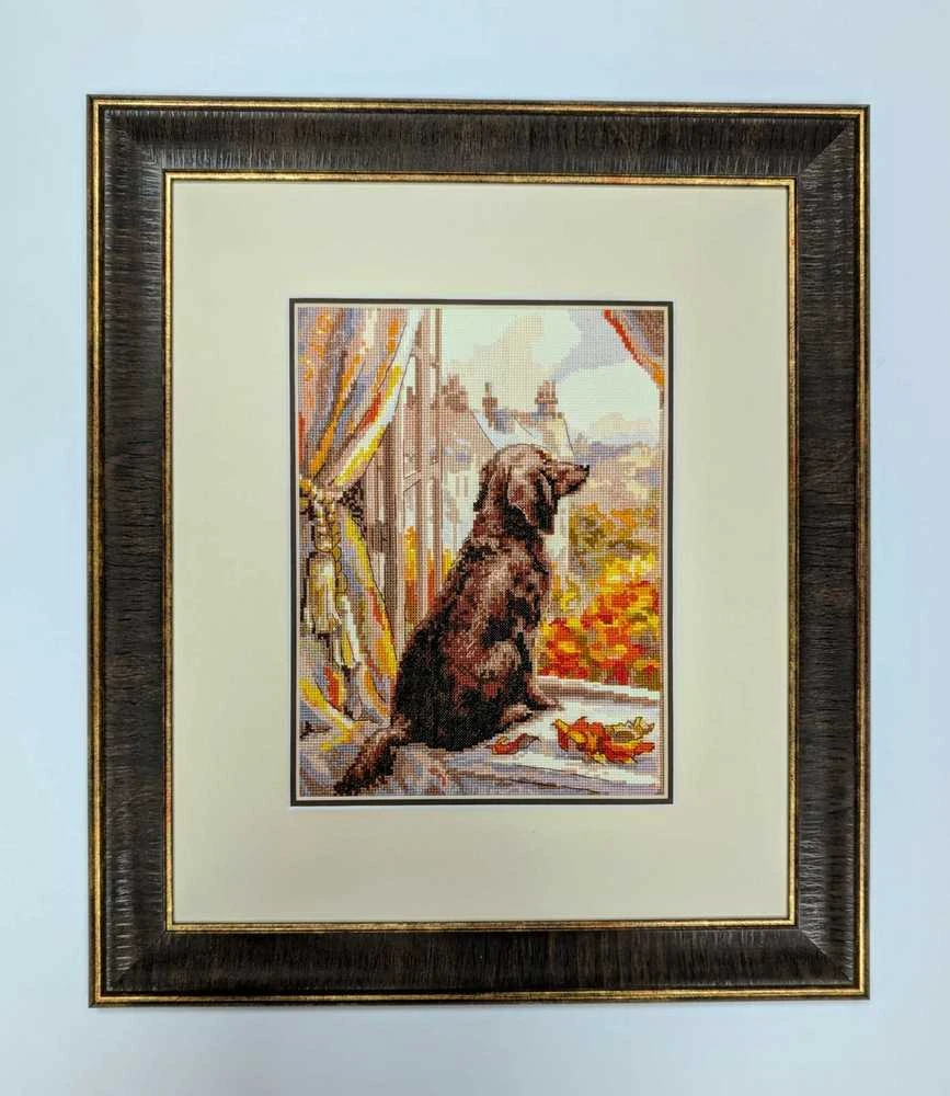 Riolis Ristin-kryžiaus rinkinys "Einame pasivaikščioti!" 18x24 SR2256