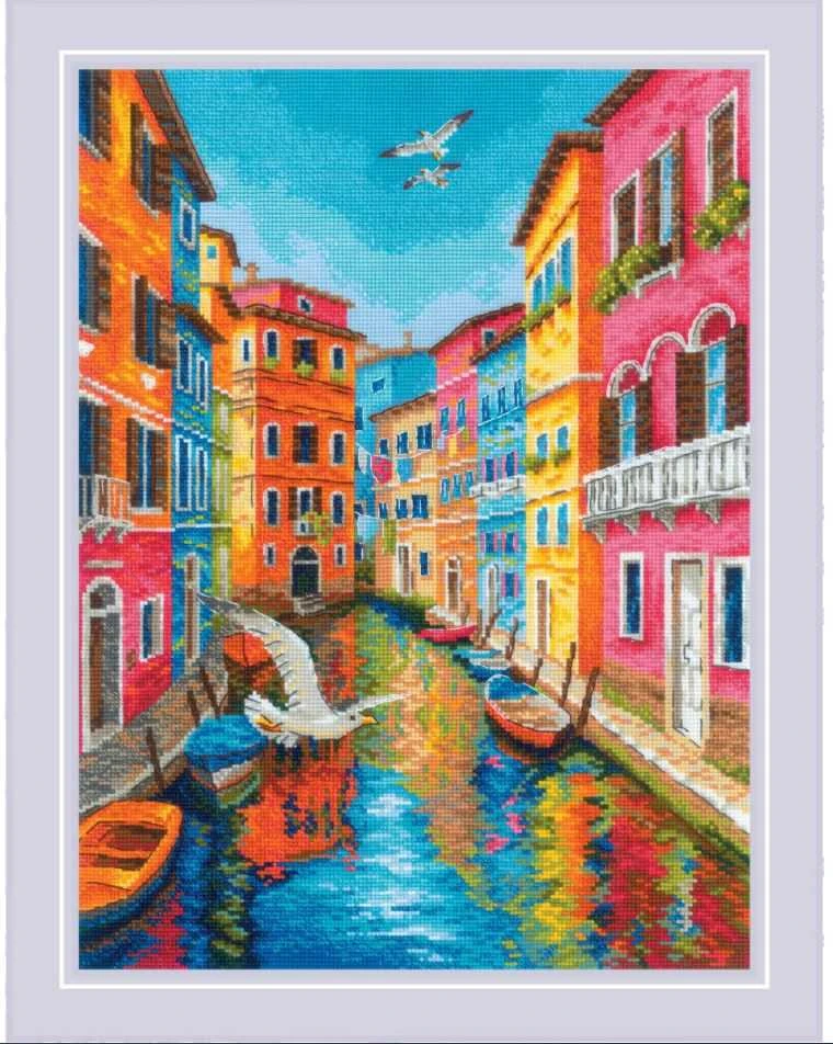 Riolis Ristin dalelių rinkinys "Kur prasideda jūra" 30x40 cm SR2327