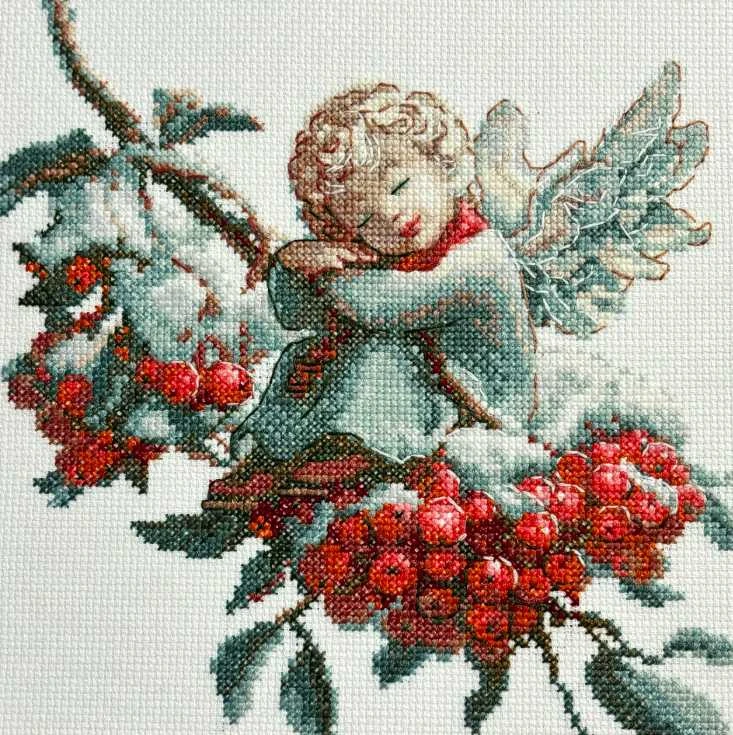 Riolis Kryželio rinkinys - Aine kolekcija "Dreamy Angel" 20x20cm SRA1001