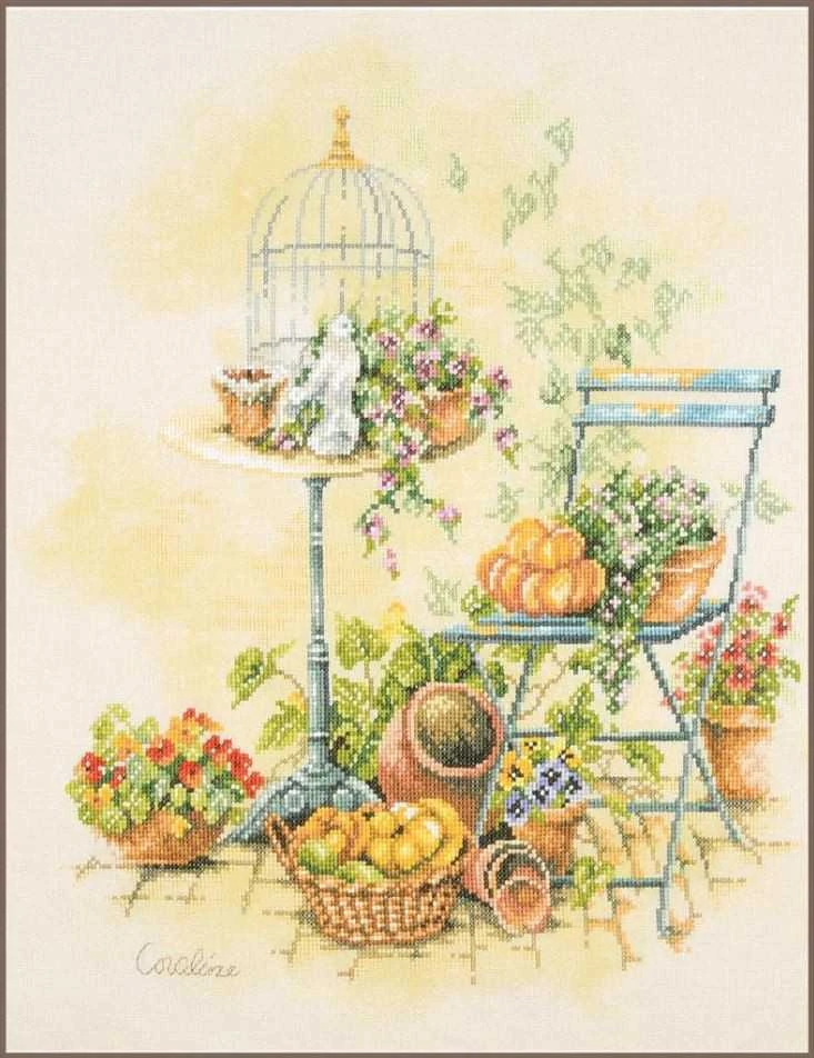 Verachtert Nv Ristinės siuvinėjimo rinkinys "Laisvas nuo narvo" 37 x 43 cm PN/0216152