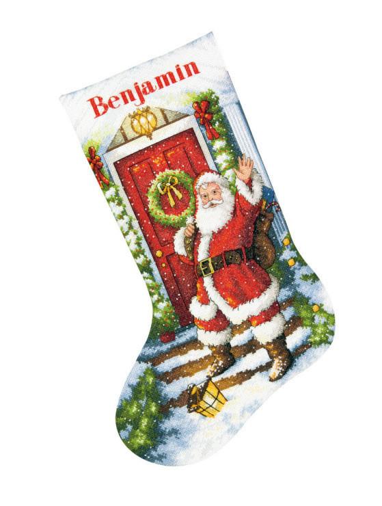 DIMENSIONS Wilton Brands Sveiki atvykę Santa Kojinė D70-08901
