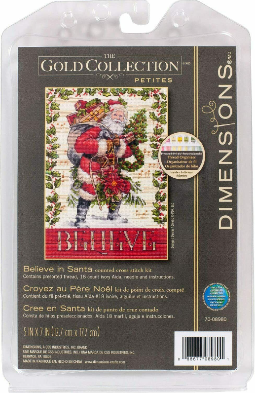 DIMENSIONS Wilton Brands Tikėk Kalėdų Seneliu D70-08980