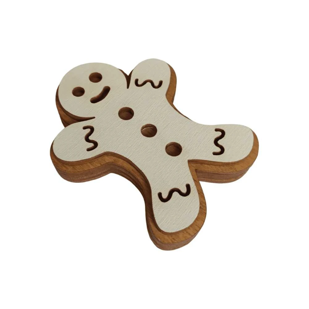 Kind Fox by Wizardi Yuliya Ausianikava ind. veikla pgl. pazyma Nr. 1201908 Medinis adatų dėklas "Cookie" KF056/77