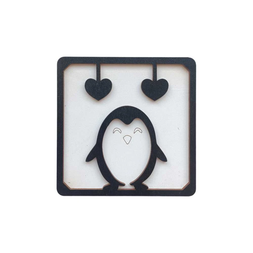 Kind Fox by Wizardi Yuliya Ausianikava ind. veikla pgl. pazyma Nr. 1201908 Medinė dėžutė "Penguin" KF057/26