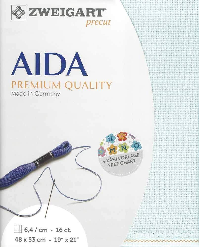 Zweigart Sawitzki Precut Aida 16 ct 48x53 cm 32515504853