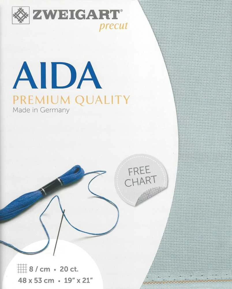 Zweigart Drobe Zweigart Sawitzki Precut Aida 20 count 48x53 cm 332650184853