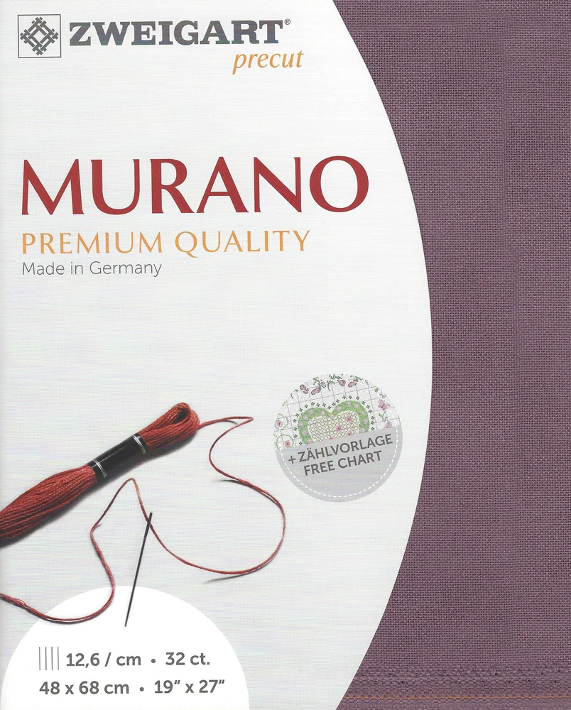 Zweigart Sawitzki Precut Murano 48x68 cm 398490334868