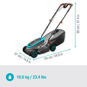 Gardena Akumuliatorinė vejapjovė PowerMax 32/18V P4A rinkinys