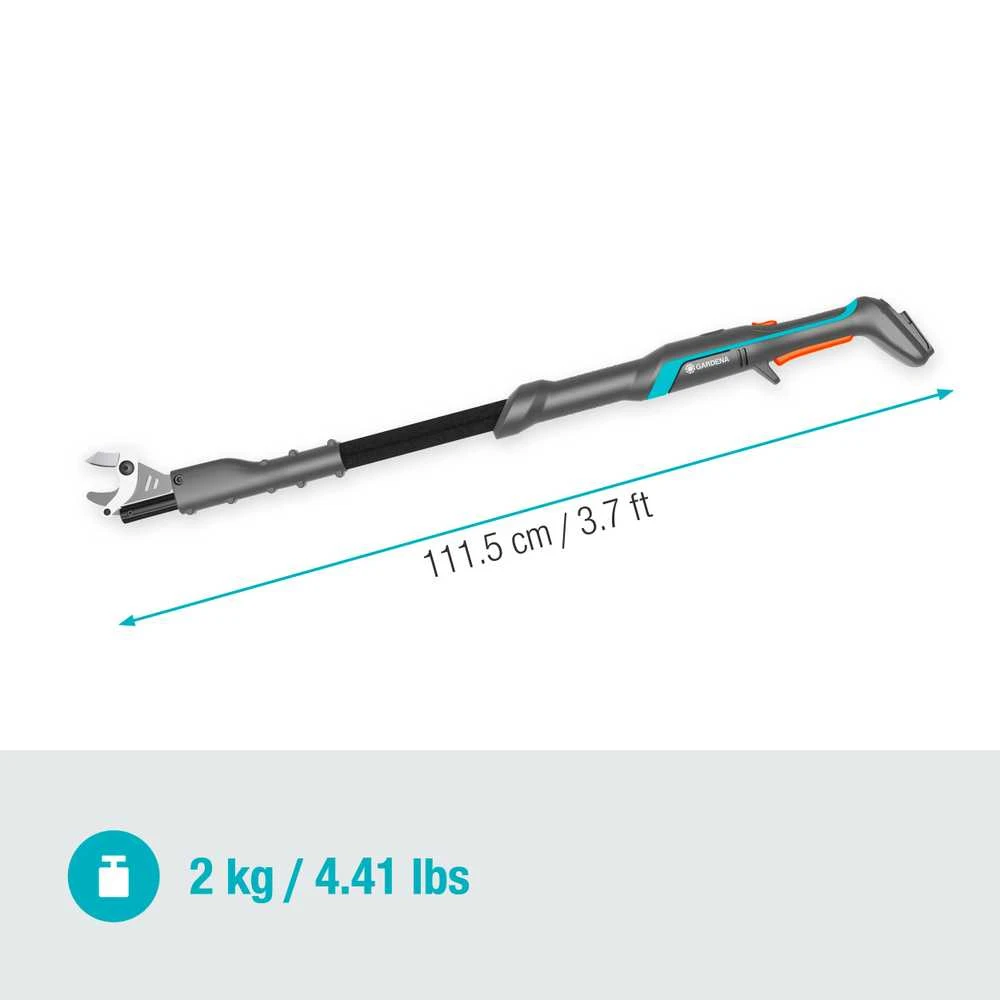 Gardena Akumuliatorinės genėjimo žirklės EasyCut 110/18V P4A solo (be akumuliatoriaus ir pakrovėjo)