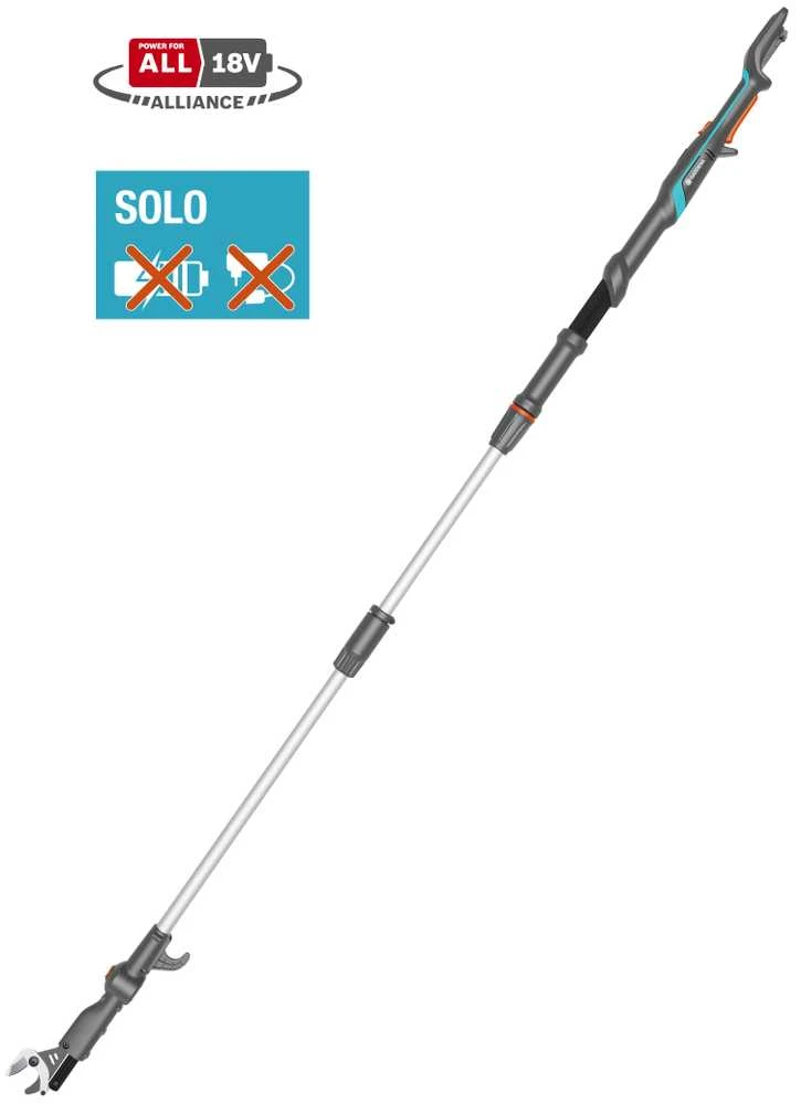Gardena Akumuliatorinės teleskopinės genėjimo žirklės HighCut 250/18V P4A solo
