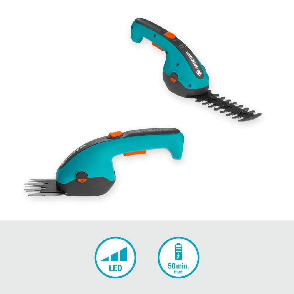 Gardena Akumuliatorinės žolės ir krūmų žirklės ClassicCut Li
