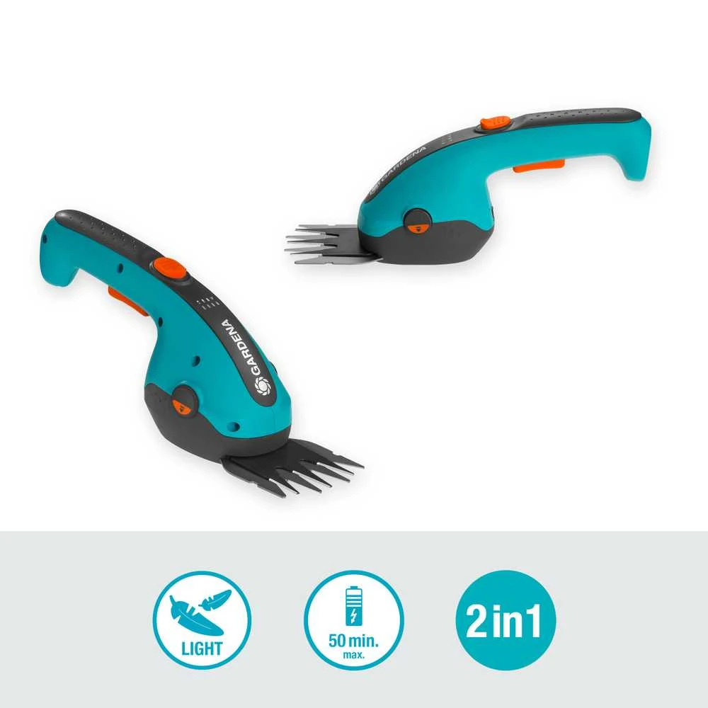 Akumuliatorinės žolės žirklės Gardena ClassicCut Li 9884-20, 970623201
