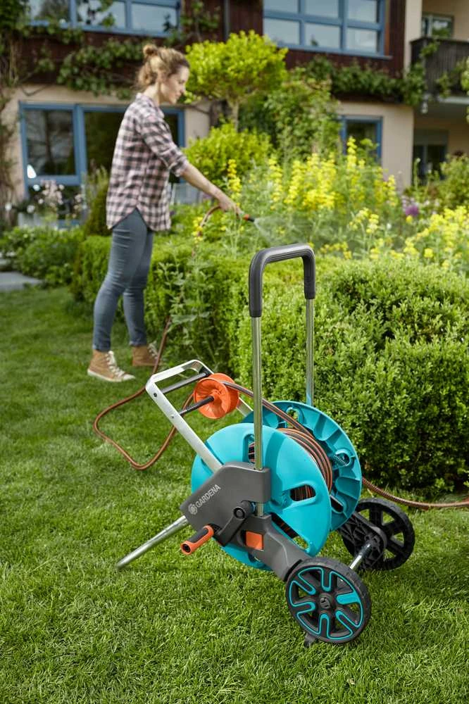 Gardena žarnos vežimėlis AquaRoll M Easy, komplektas 30m