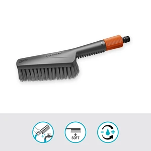 Gardena "Cleansystem" rankinis šepetys "Soft" S, su vandens jungtimi, mažesniems paviršiams