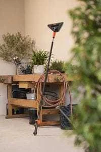Gardena "Cleansystem" rankena M, didesniems plotams plauti, jungiama prie vandens tiekimo