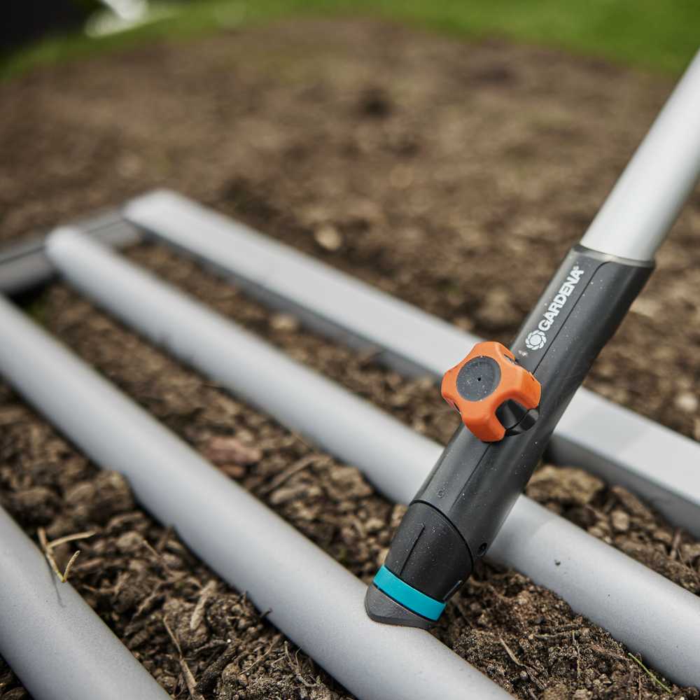 Gardena Combisystem žemės lyginimo grėblys