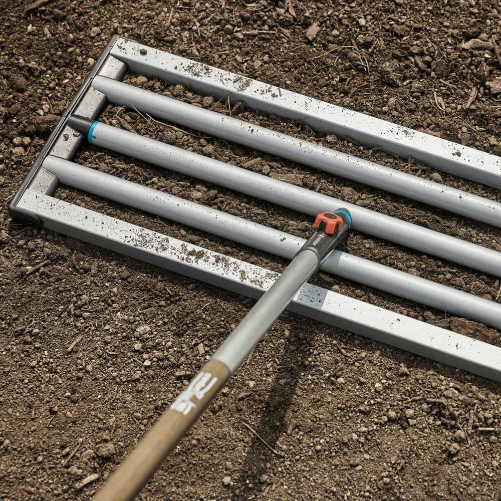 Gardena Combisystem žemės lyginimo grėblys