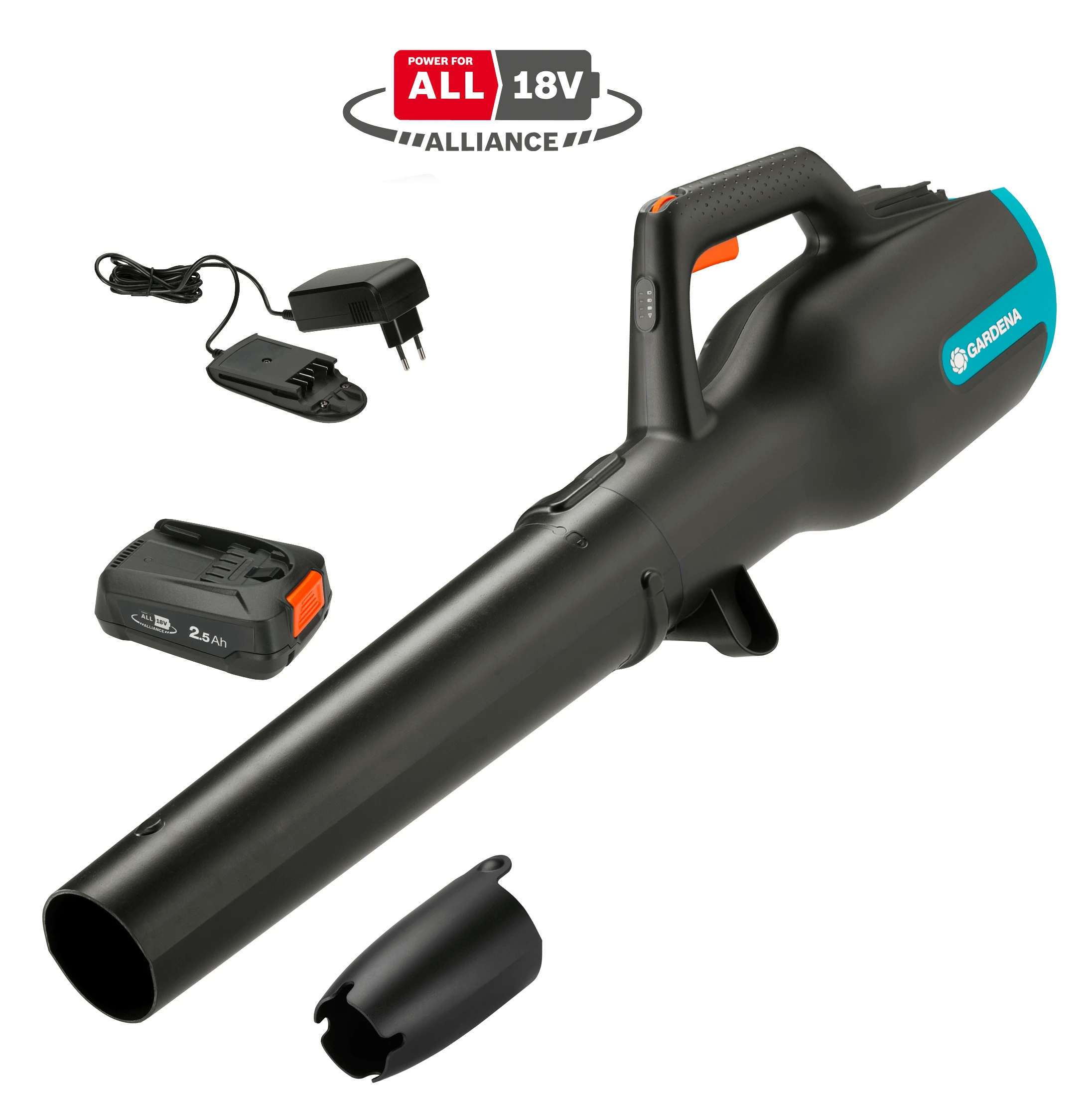 Gardena Akumuliatorinis lapų pūstuvas PowerJet 18V P4A