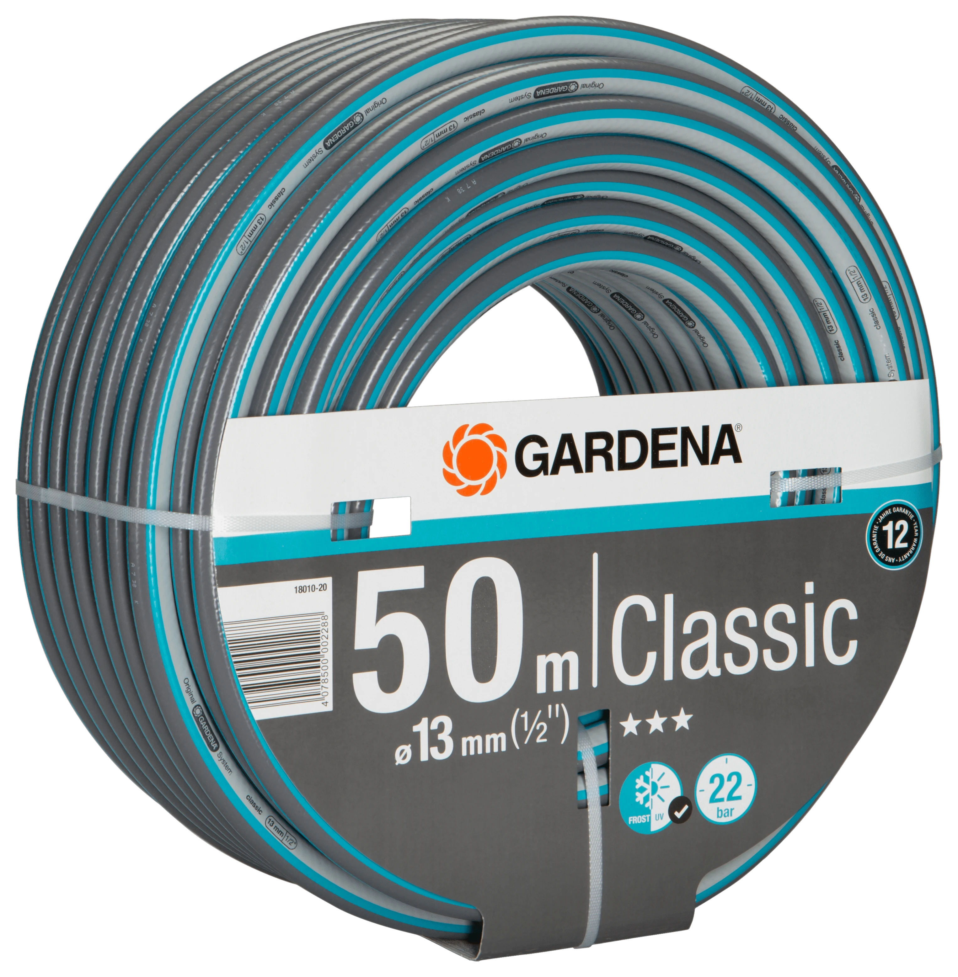 Gardena "Classic" žarna 13 mm (1/2"), 50m