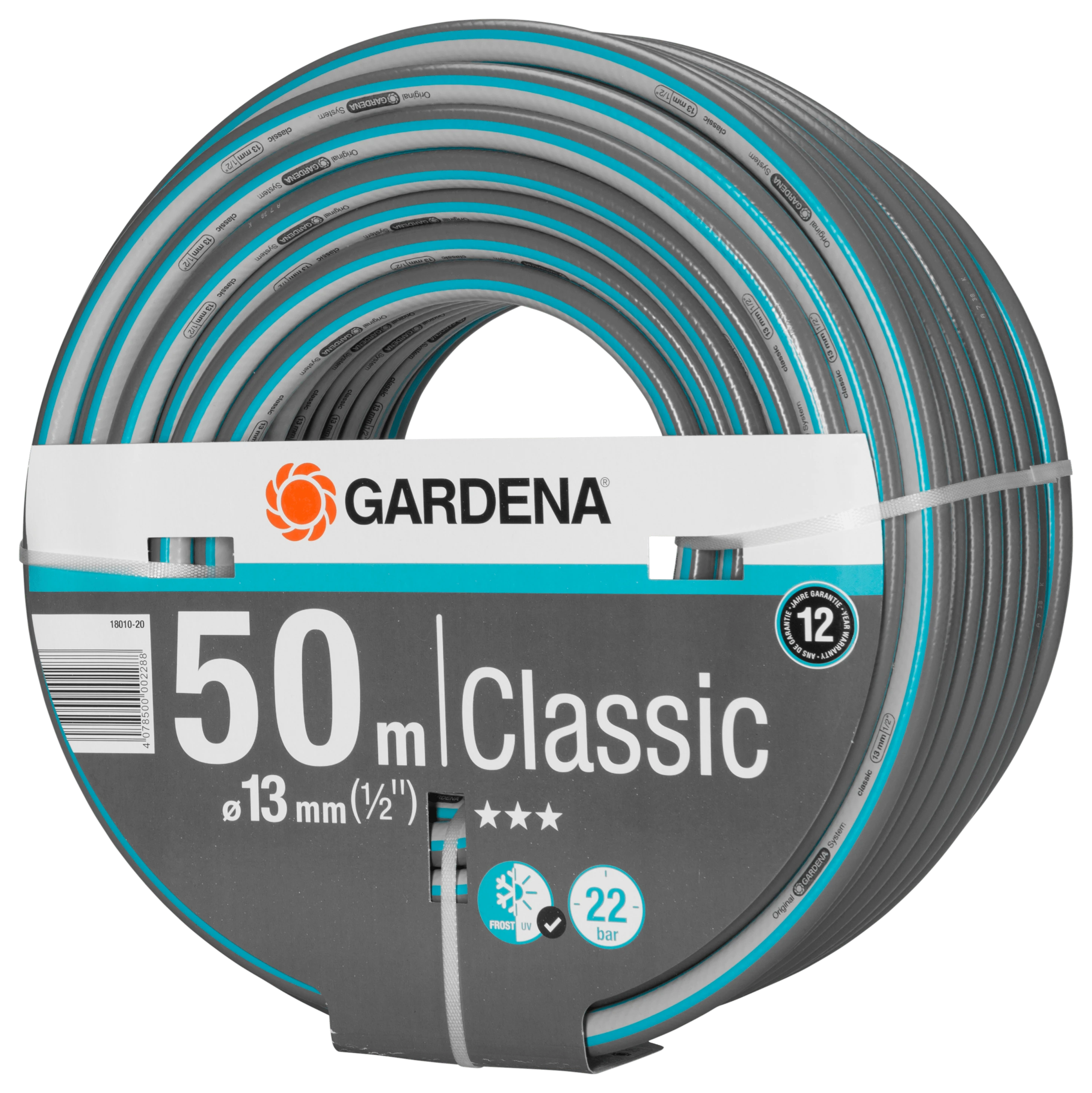 Gardena "Classic" žarna 13 mm (1/2"), 50m