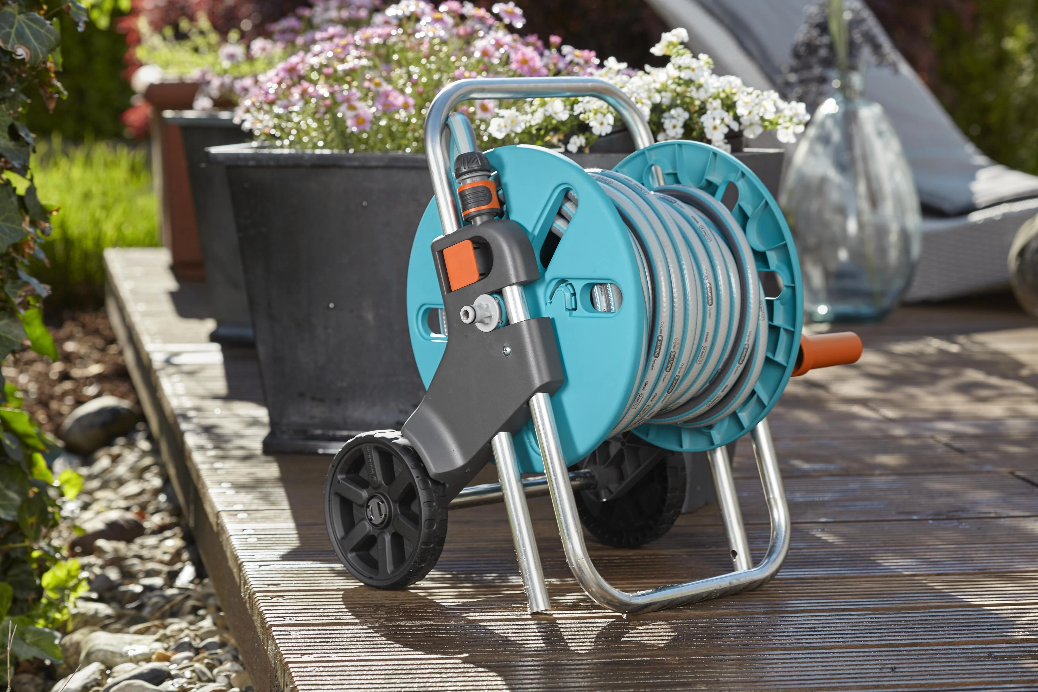 Gardena vežimėlis žarnai AquaRoll S