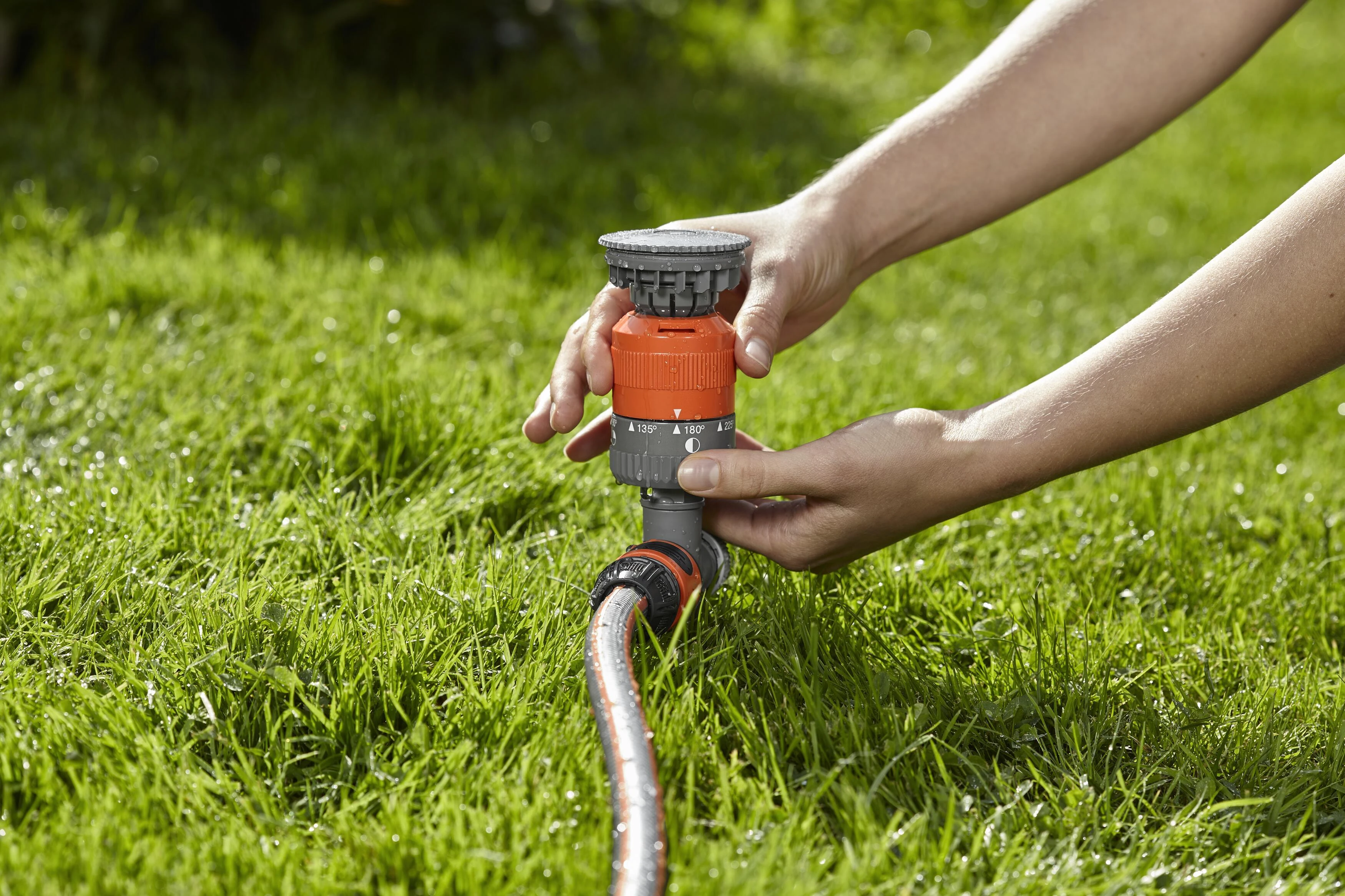 Gardena "Comfort" apskritiminis laistymo purkštuvas "Vario"