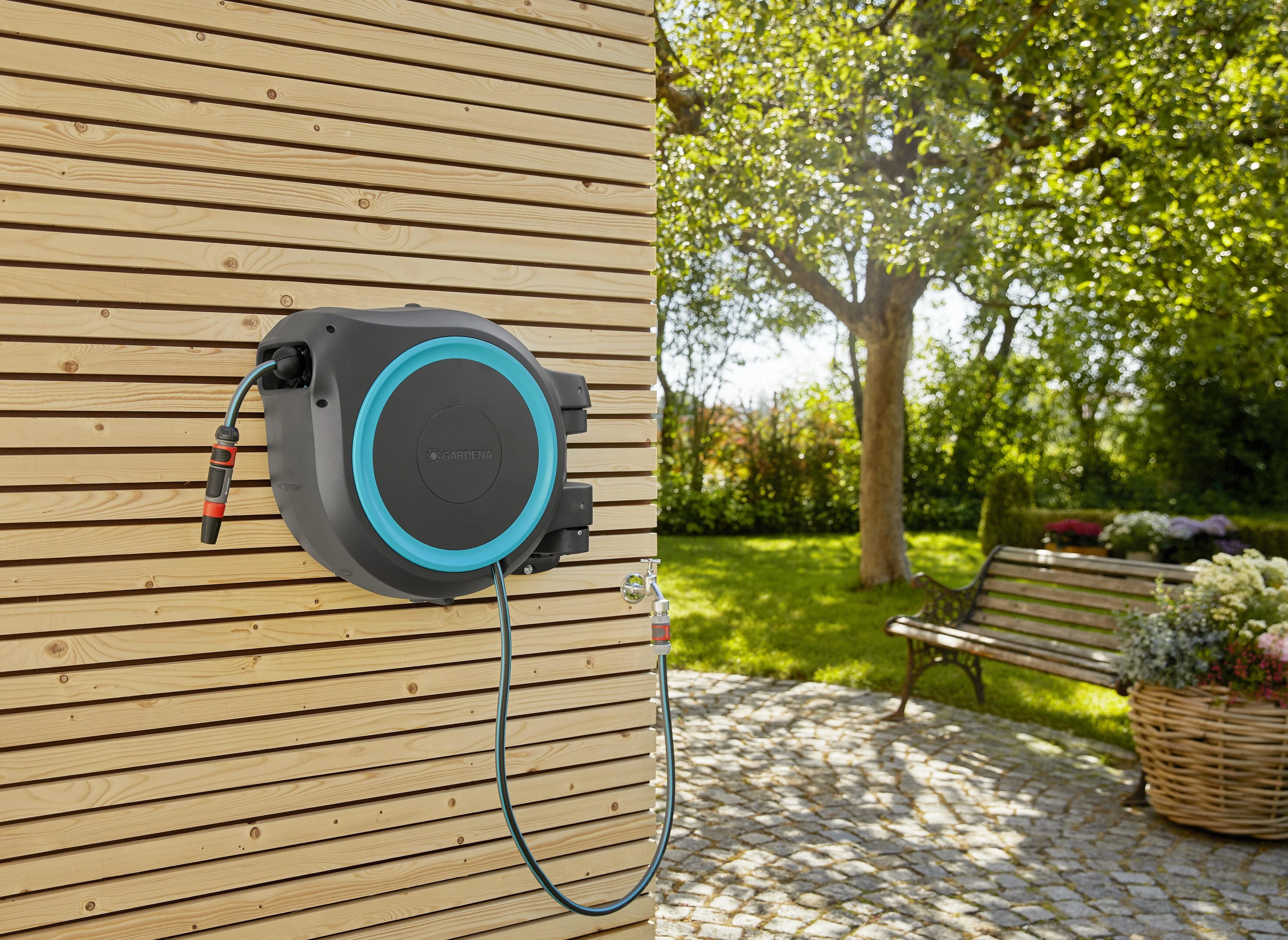 Ritė su žarna Gardena 30m RollUp L g