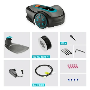 Gardena SILENO Minimo 400 m² Vejos pjovimo robotas su Bluetooth®