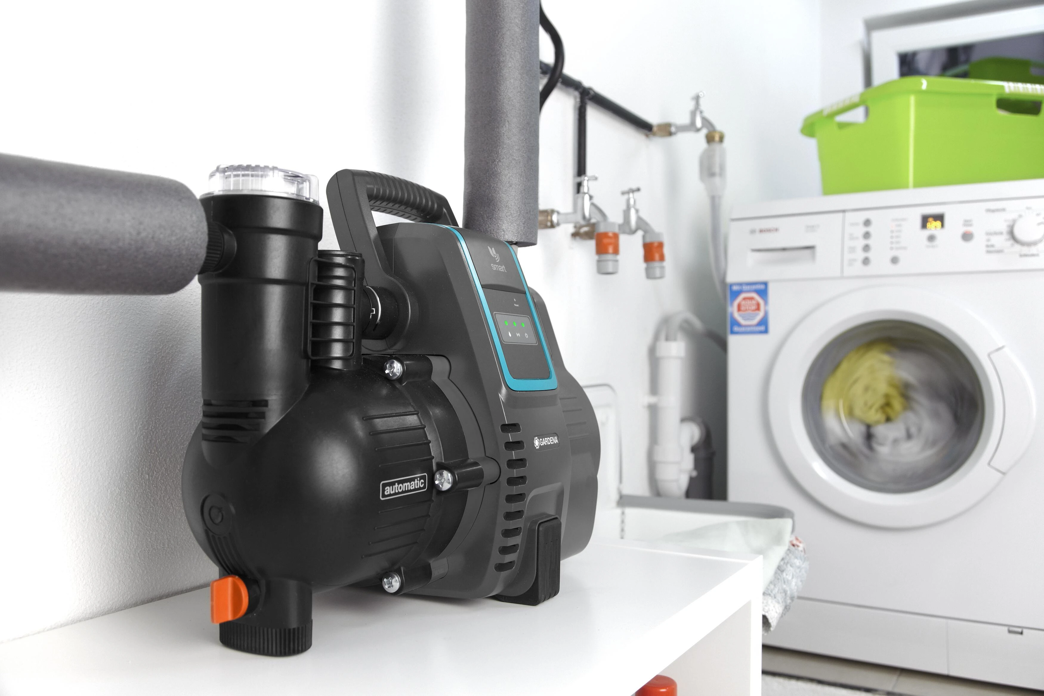 Gardena "Smart" automatinio slėginio siurblio rinkinys namams ir sodui