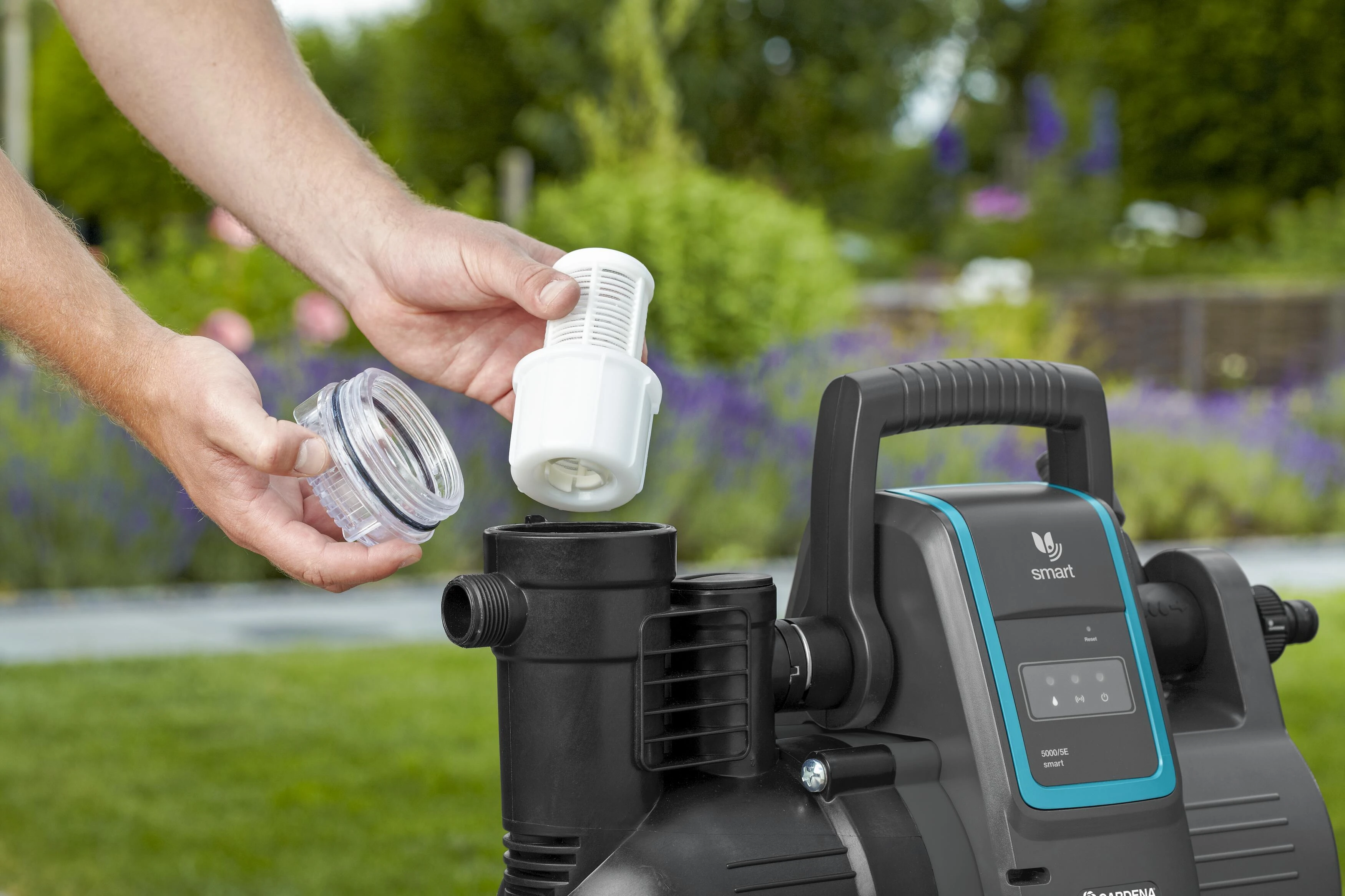 Gardena "Smart" automatinio slėginio siurblio rinkinys namams ir sodui