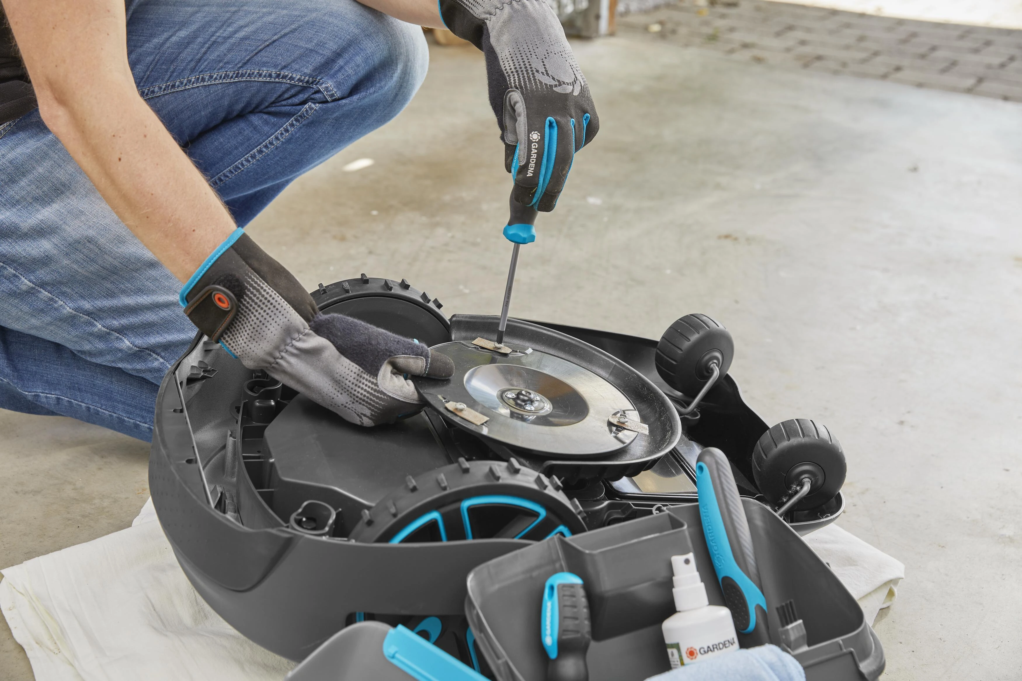 GARDENA techninės priežiūros ir valymo rinkinys, 4067-20