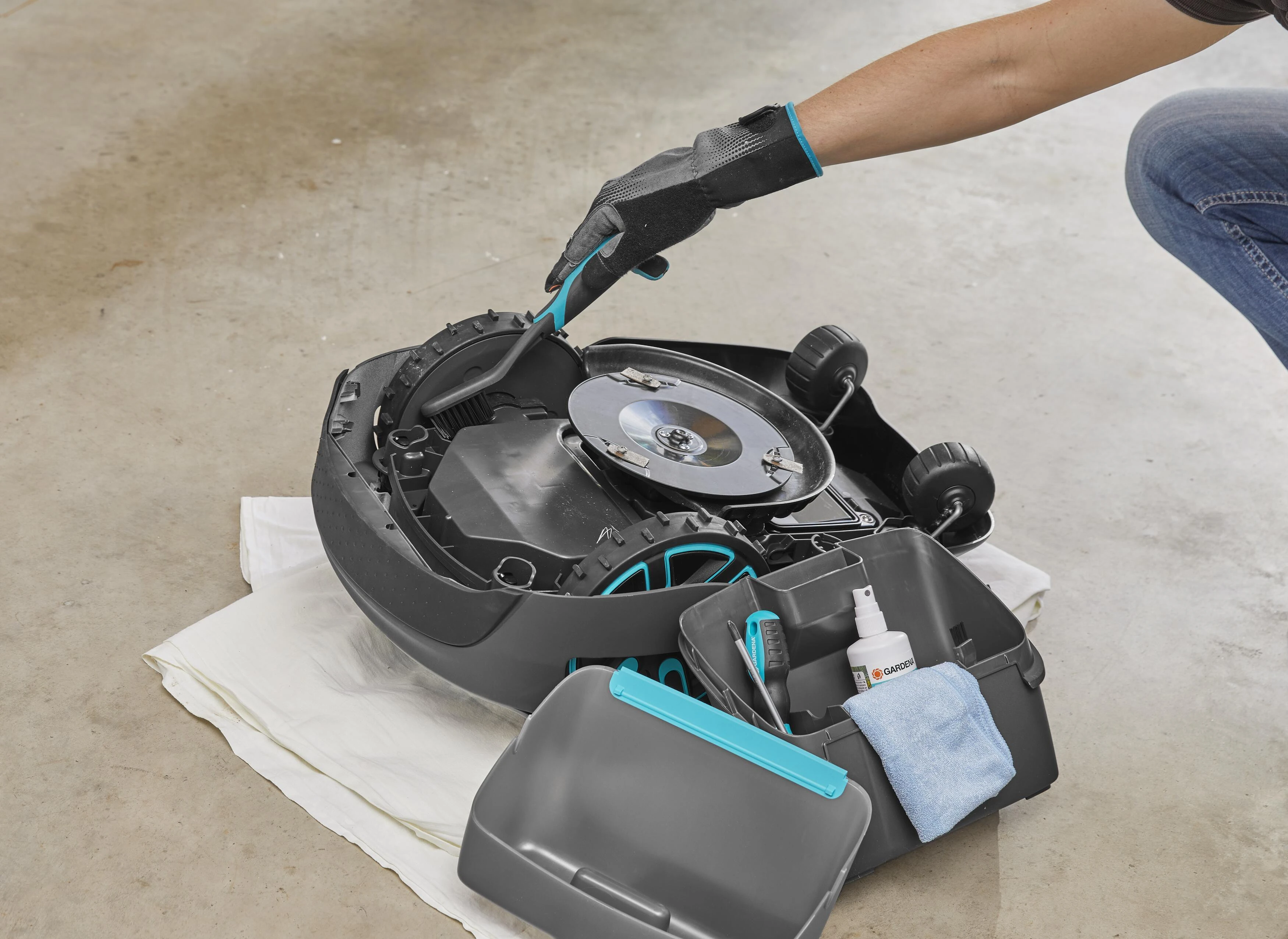 GARDENA techninės priežiūros ir valymo rinkinys, 4067-20