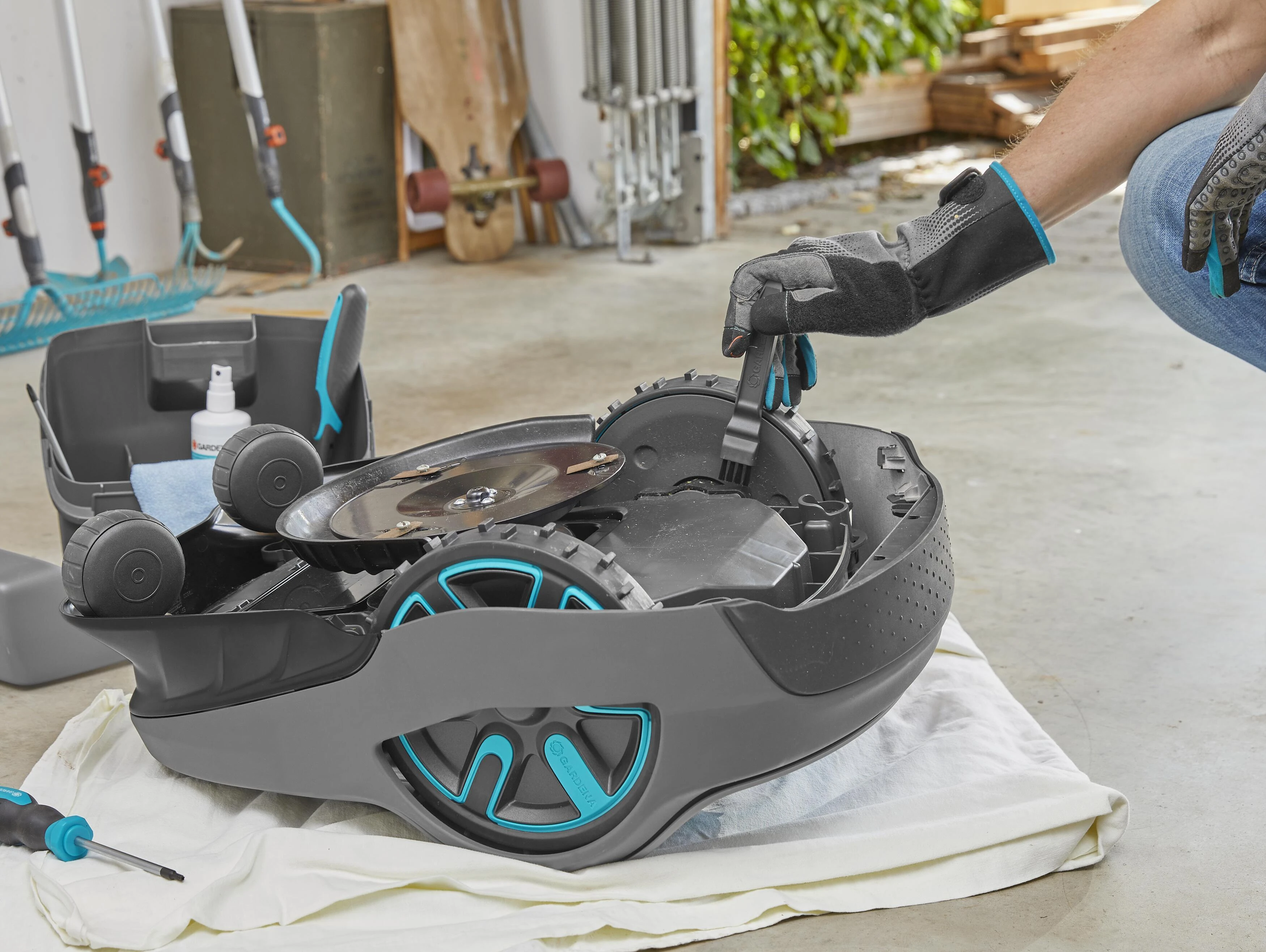 GARDENA techninės priežiūros ir valymo rinkinys, 4067-20