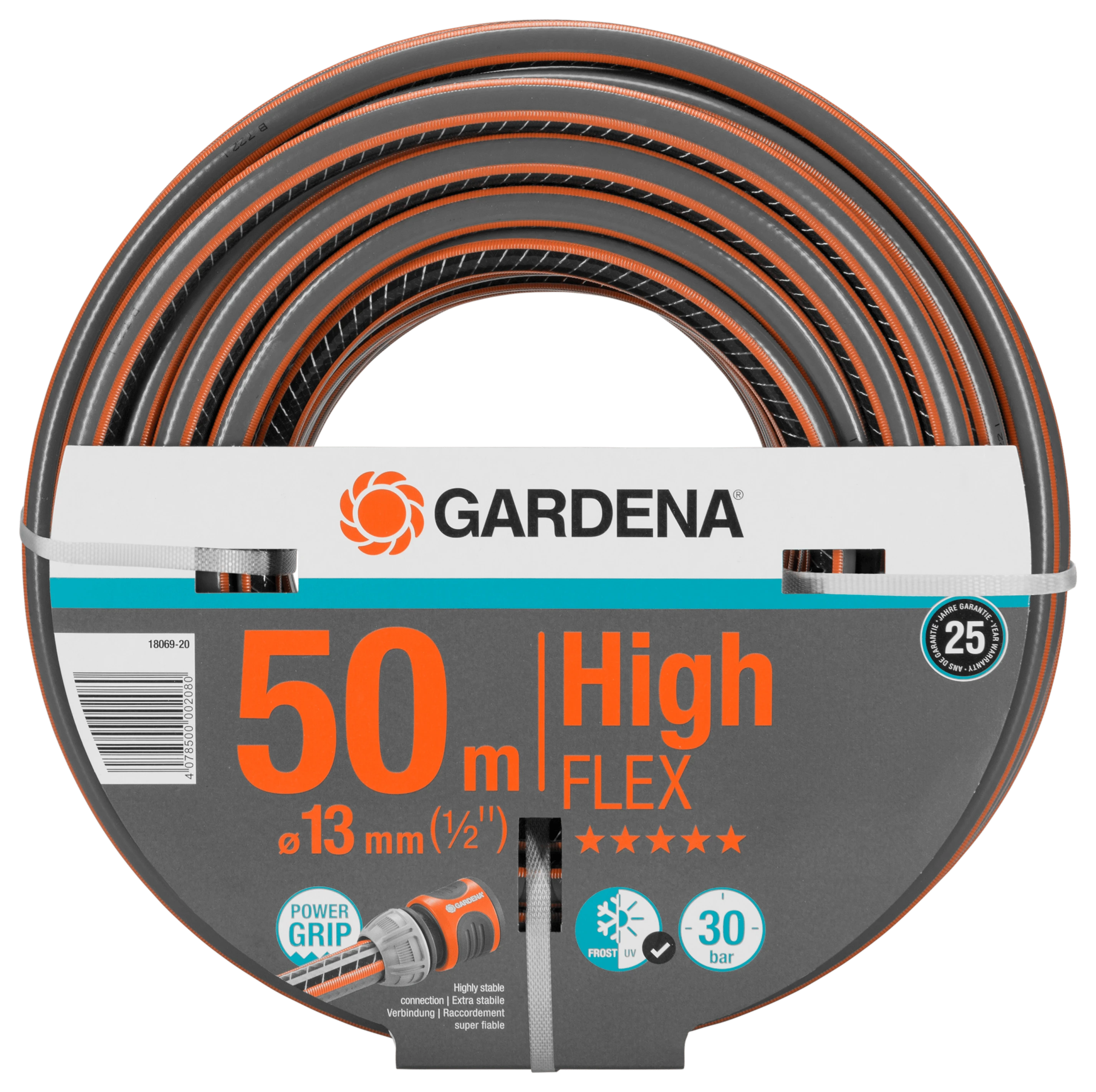 Sodo žarna Gardena HighFLEX 1/2" (13 mm) 50m 18069-20 