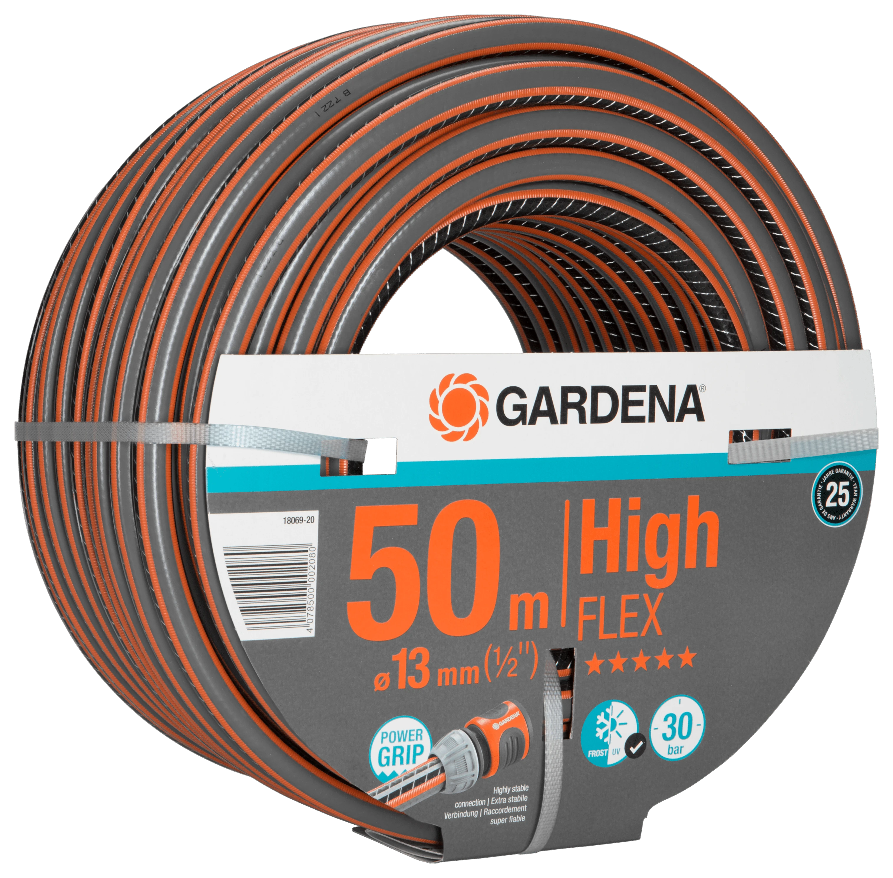 Sodo žarna Gardena HighFLEX 1/2" (13 mm) 50m 18069-20 