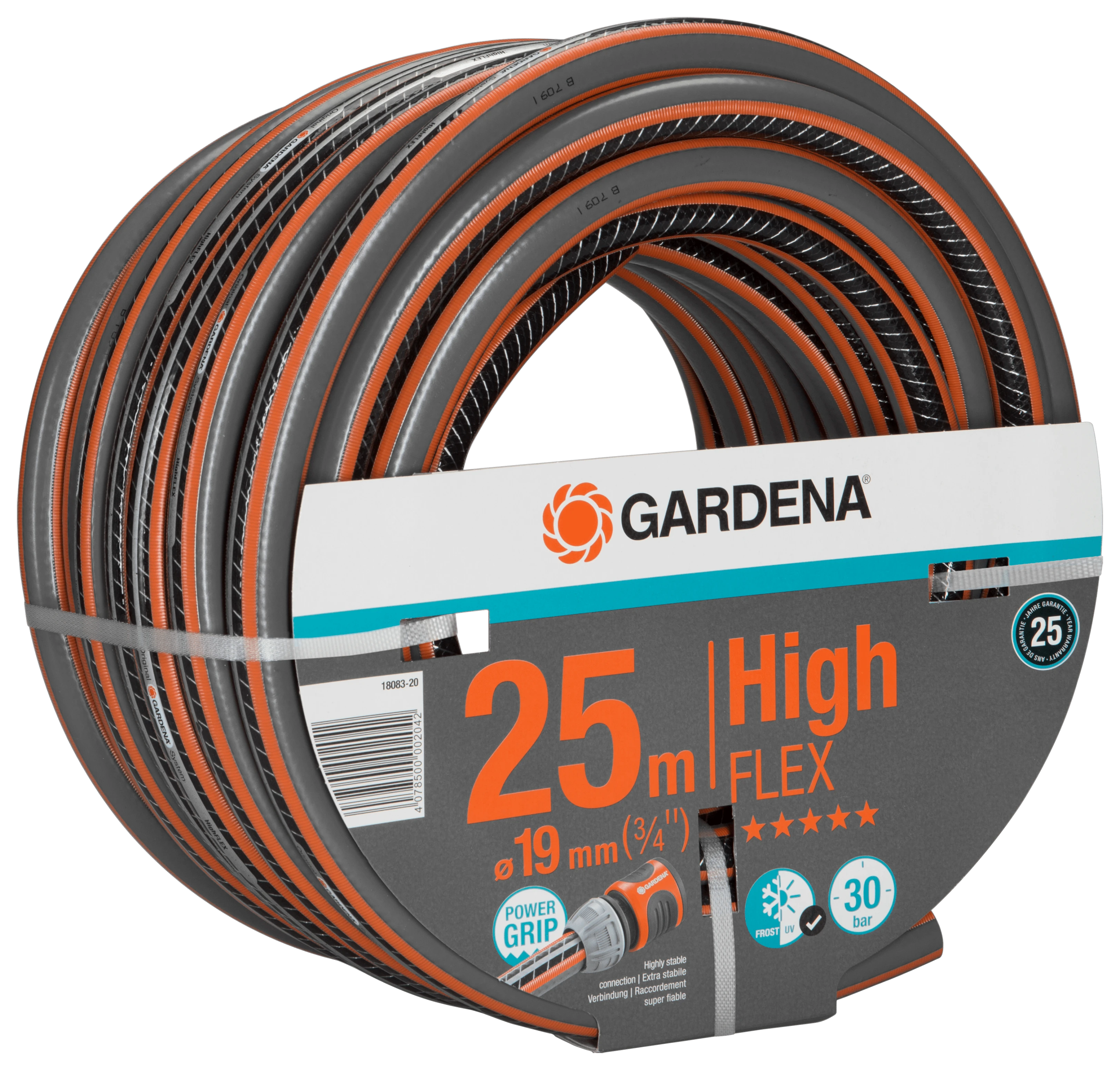 Gardena Žarna Comfort HighFLEX, 19 mm (3/4 col.)