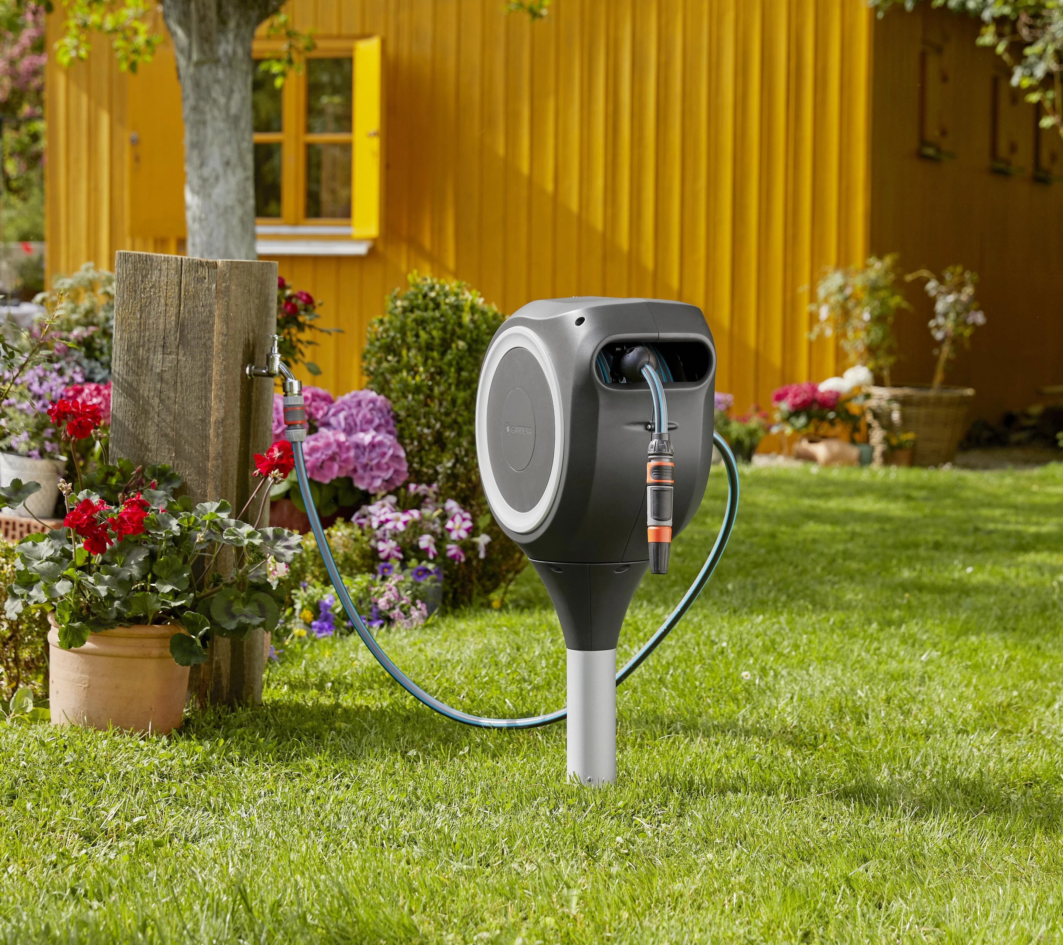 Gardena Žarnos ritė su žarna "Rollup M", 20m, 11mm
