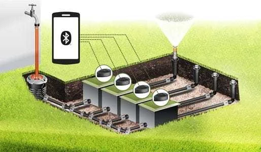 Gardena Laistymo vožtuvas 9 V „Bluetooth®“