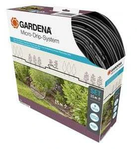 Gardena Lašelinio drėkinimo rinkinys daržovių/augalų eilėms (15m)