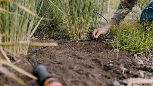 Gardena Lašelinio drėkinimo rinkinys daržovių/augalų eilėms (15m)
