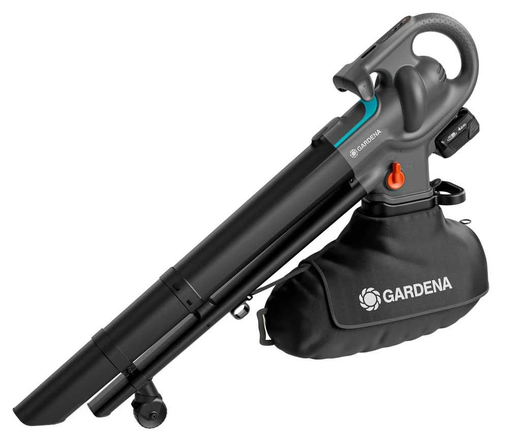 Gardena lapų pūstuvas siurblys PowerJet Collect su 18V P4A baterija