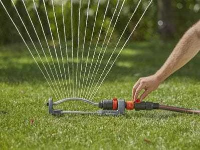 Gardena "Profi Maxi-Flow" sistemos 19 mm (3/4") žarnos jungtis su reguliavimo ventiliu