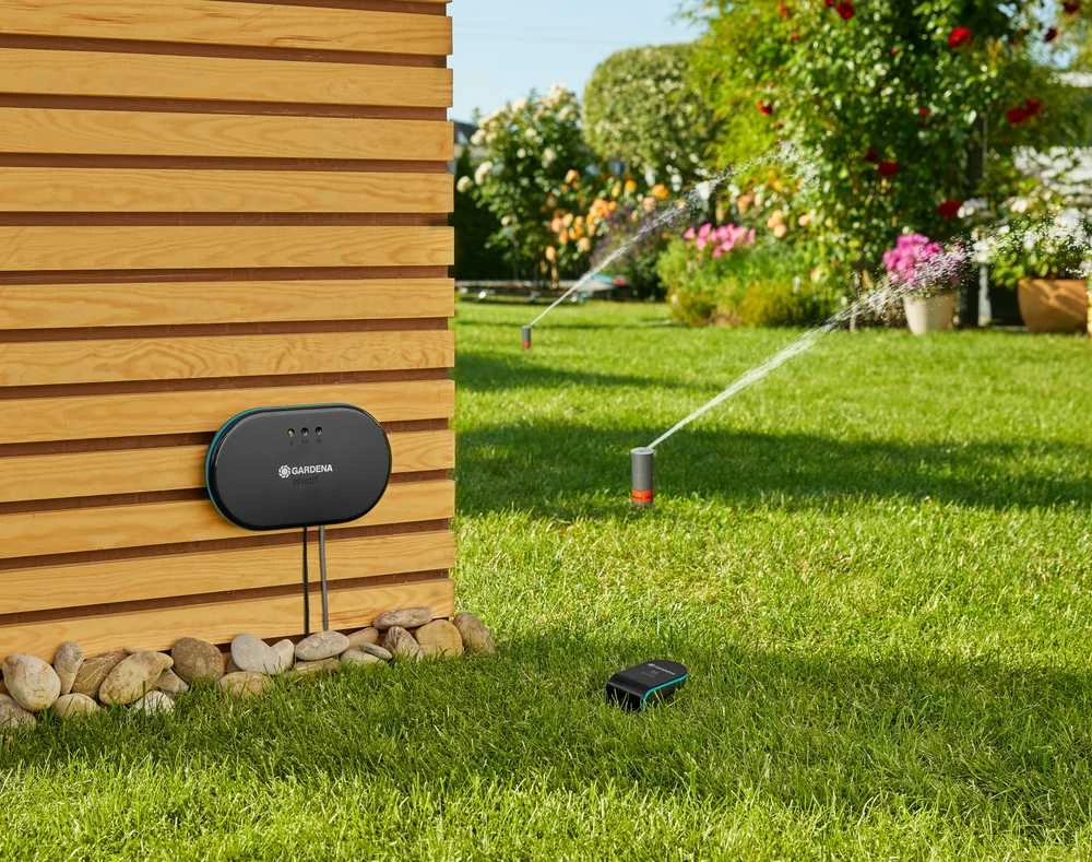 Gardena "Smart" Laistymo sistemos valdymo kompiuterio ir ir sensoriaus rinkinys