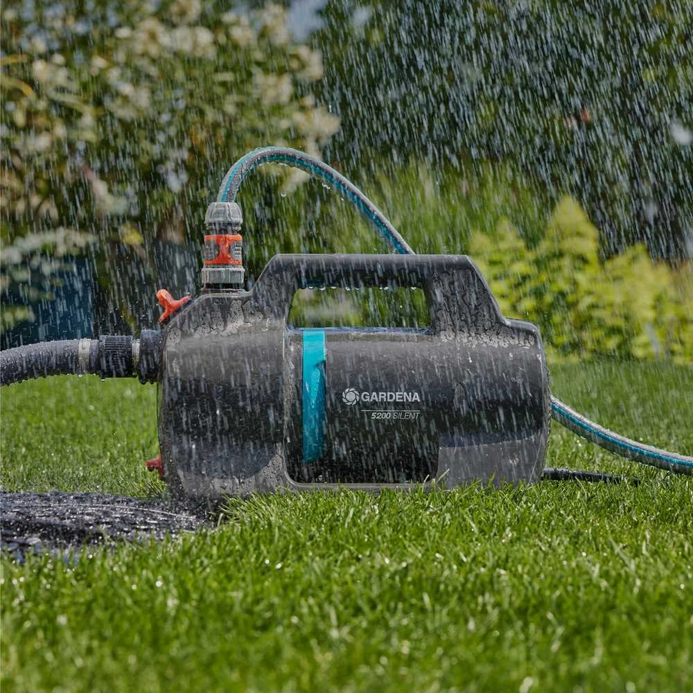 Gardena Sodo siurblys 5200 Silent, rinkinys